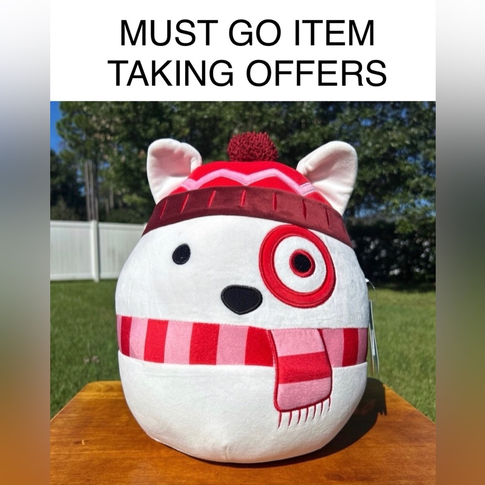 🏋️‍♂️ Squishmallows Bullseye Stuffed Animal